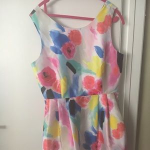 NWOT Kate Spade Watercolor Dress Size 14
